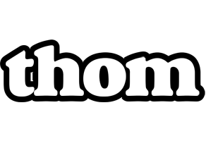 Thom panda logo