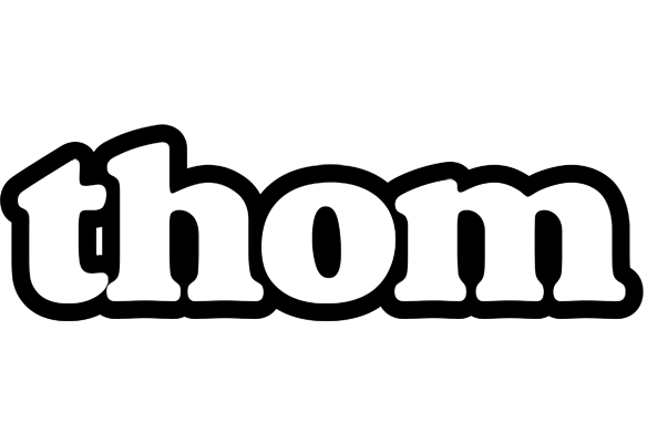 Thom panda logo