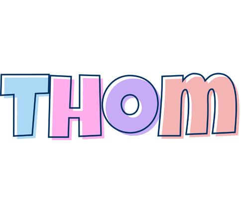 Thom pastel logo