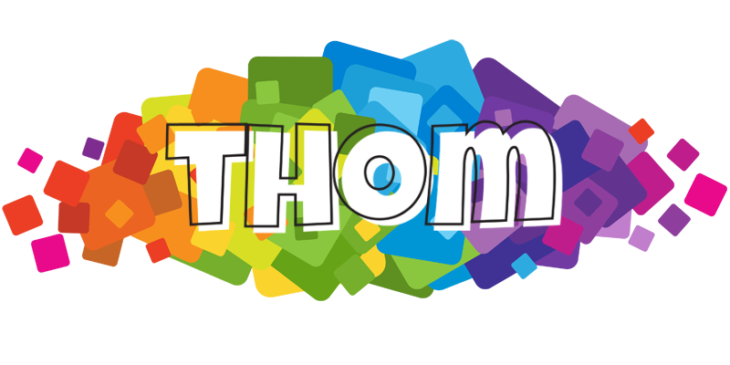 Thom pixels logo