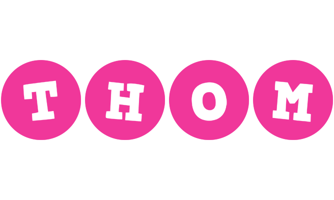 Thom poker logo