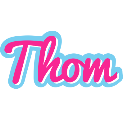Thom popstar logo