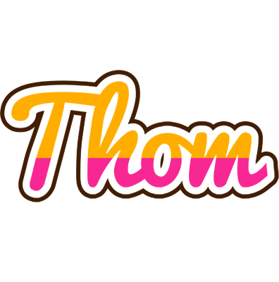 Thom smoothie logo