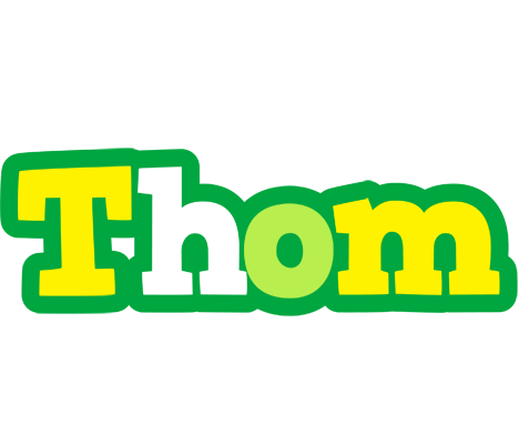 Thom soccer logo