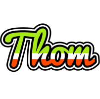 Thom superfun logo