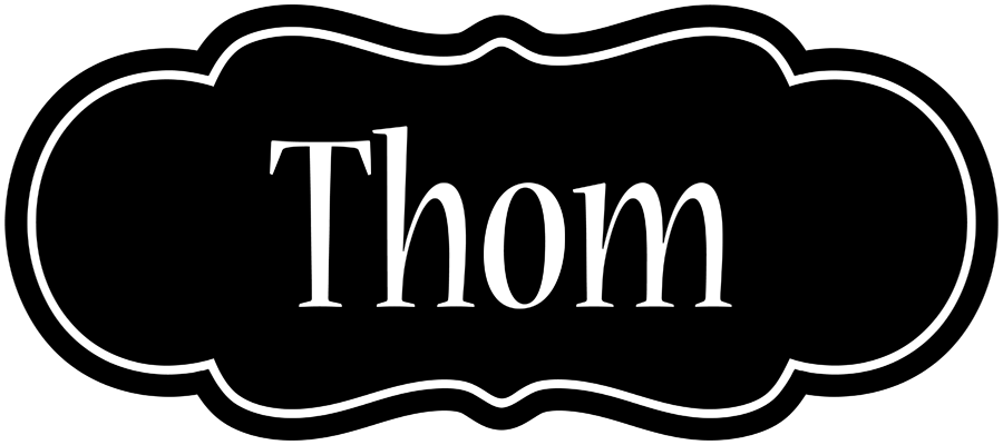 Thom welcome logo