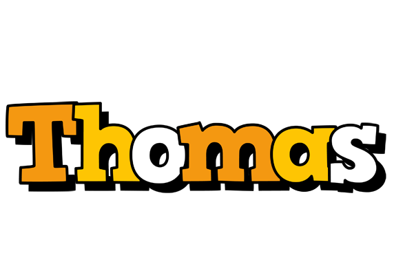 Thomas cartoon logo