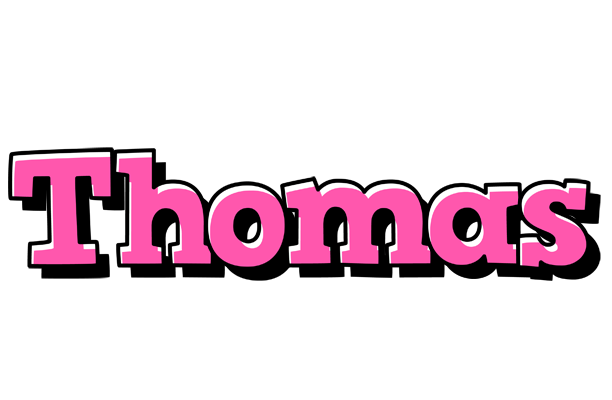 Thomas girlish logo