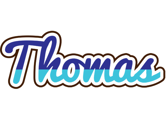 Thomas raining logo