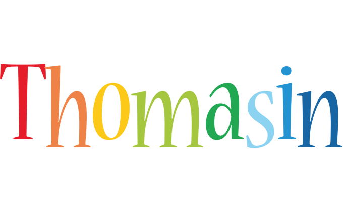 Thomasin birthday logo
