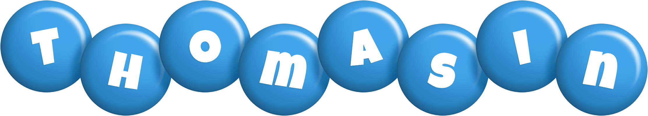Thomasin candy-blue logo