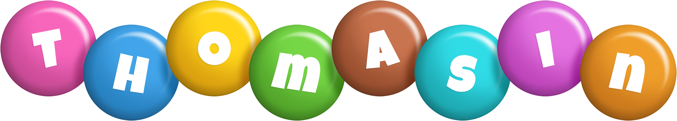 Thomasin candy logo