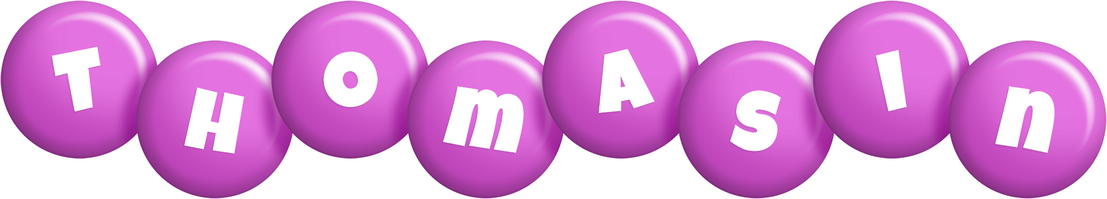 Thomasin candy-purple logo