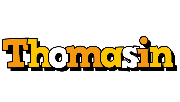 Thomasin cartoon logo