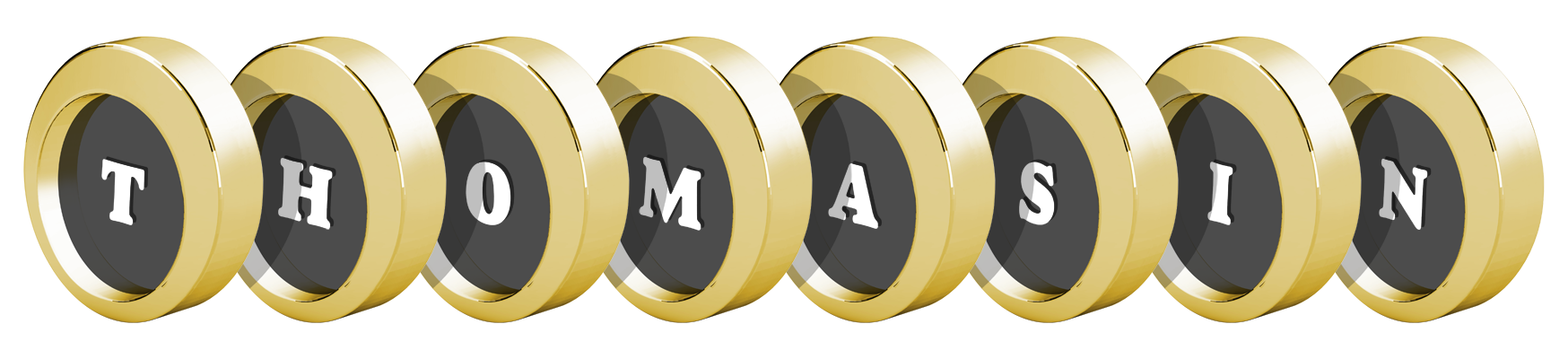 Thomasin gold logo