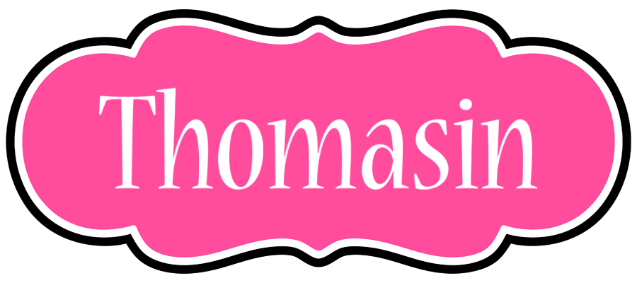 Thomasin invitation logo