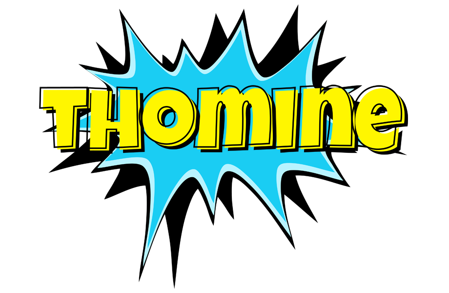Thomine amazing logo