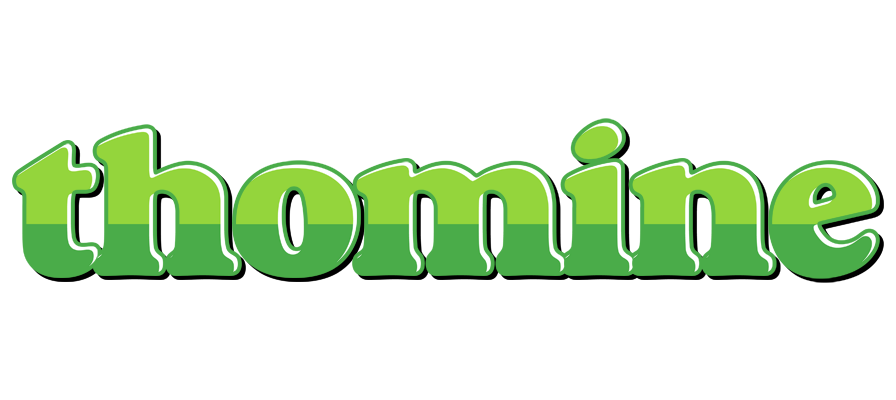 Thomine apple logo