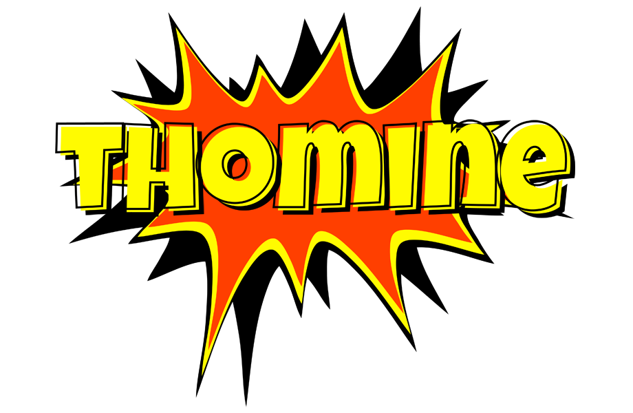 Thomine bazinga logo