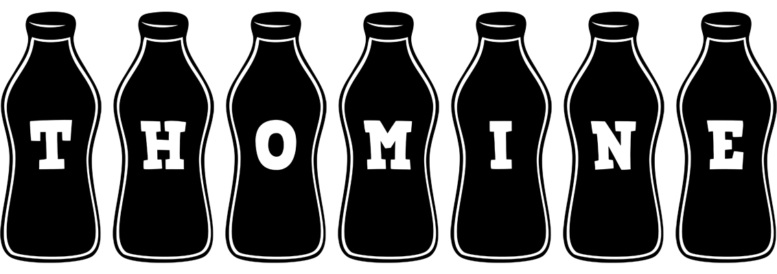 Thomine bottle logo