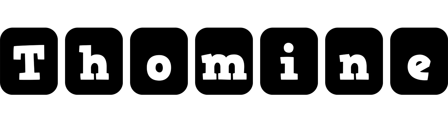 Thomine box logo