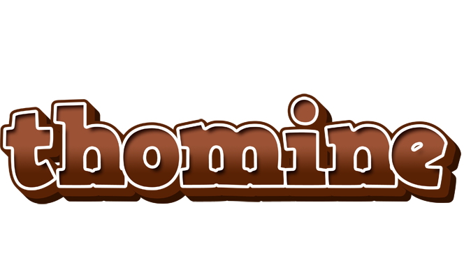Thomine brownie logo