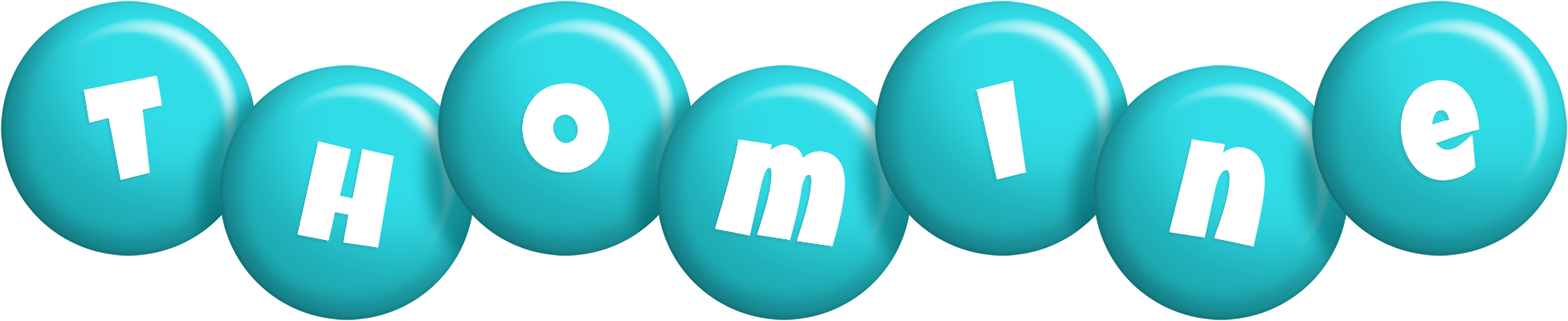 Thomine candy-azur logo