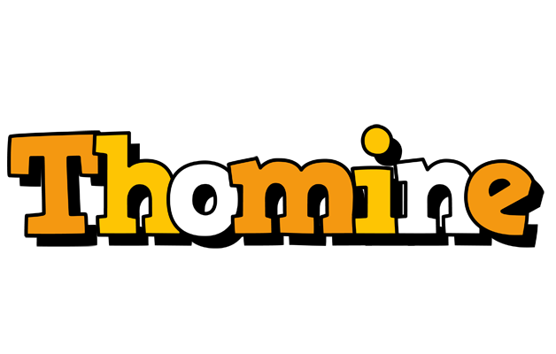 Thomine cartoon logo