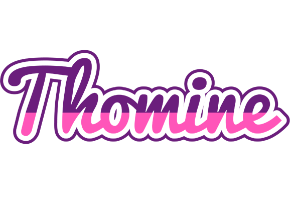 Thomine cheerful logo