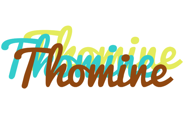 Thomine cupcake logo
