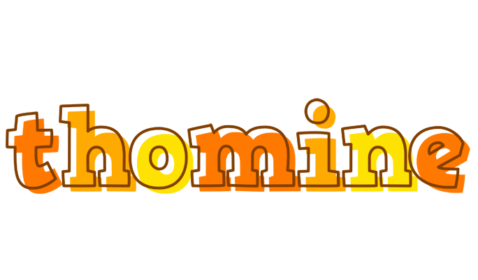 Thomine desert logo