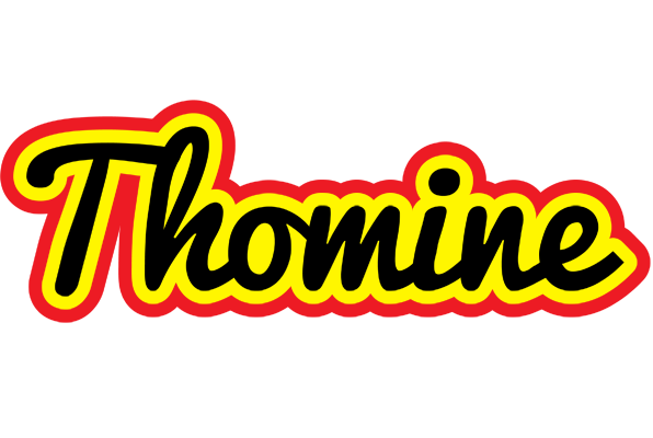 Thomine flaming logo