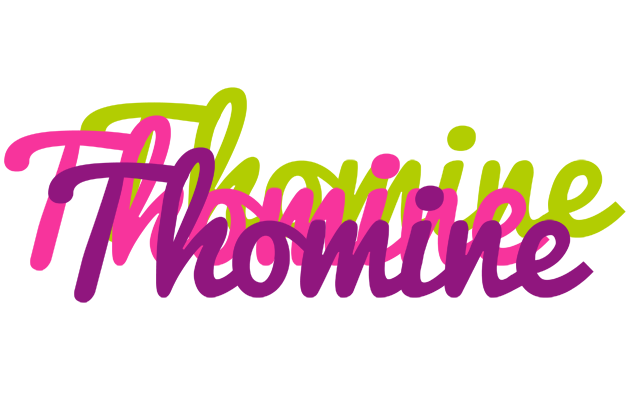 Thomine flowers logo