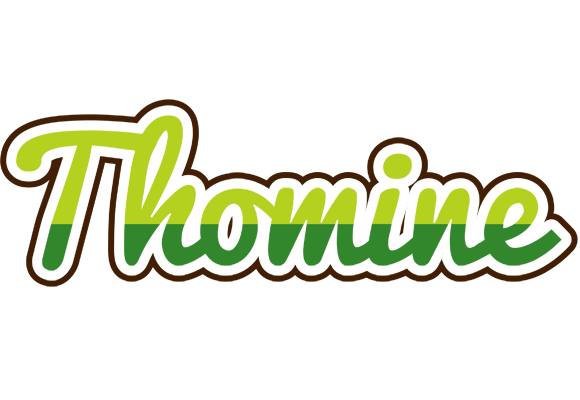 Thomine golfing logo