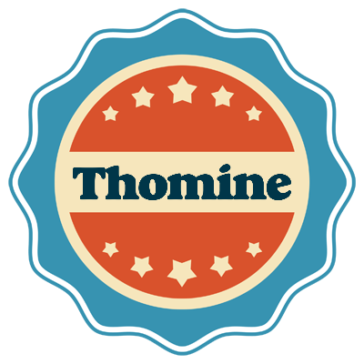 Thomine labels logo