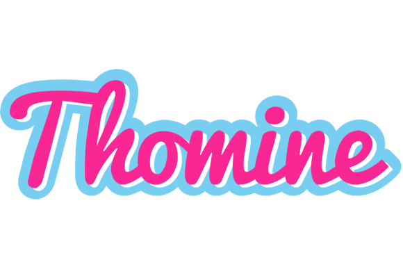 Thomine popstar logo