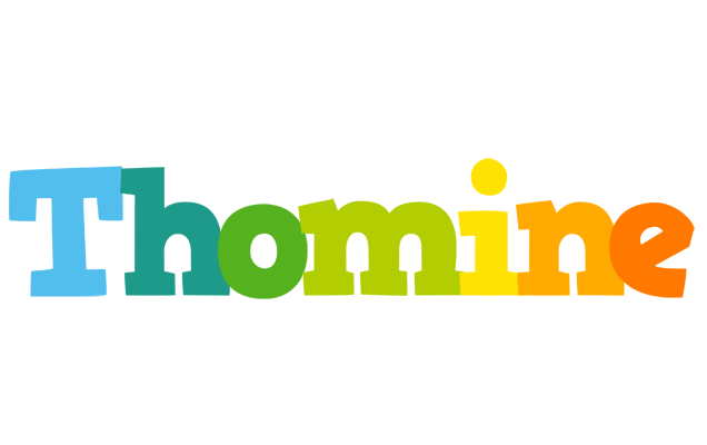 Thomine rainbows logo