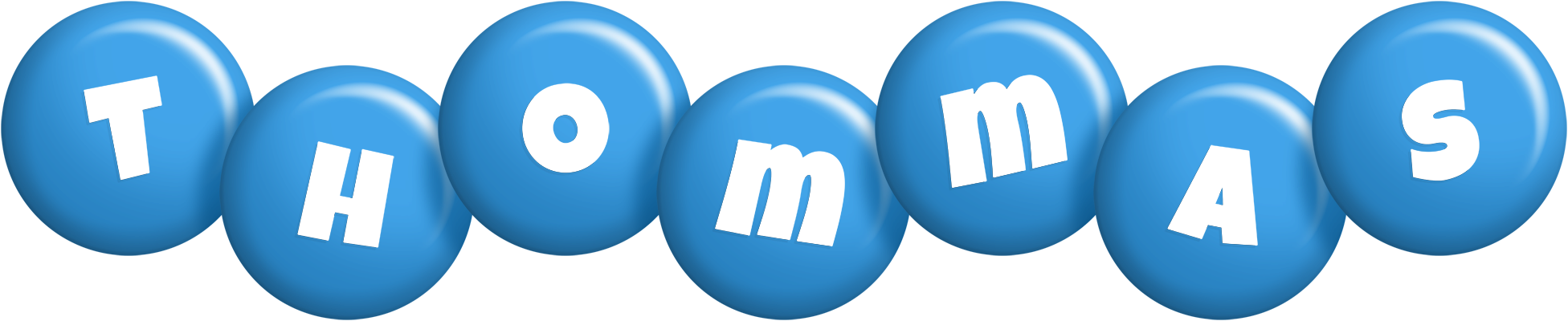 Thommas candy-blue logo