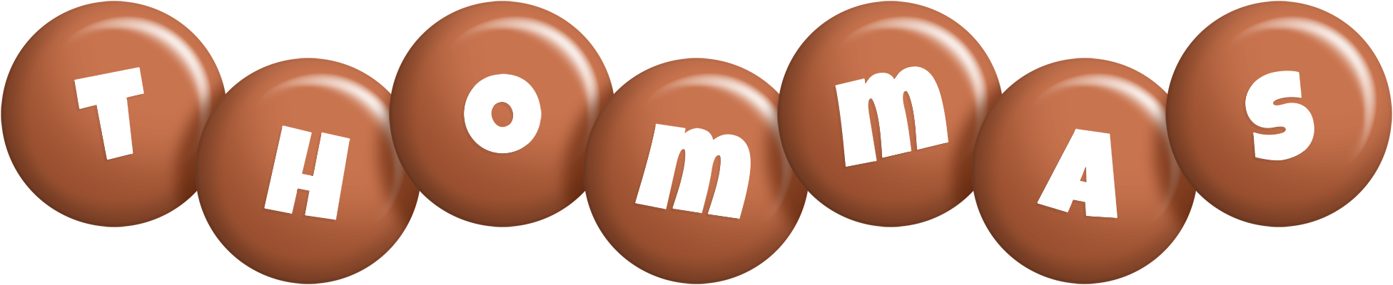 Thommas candy-brown logo