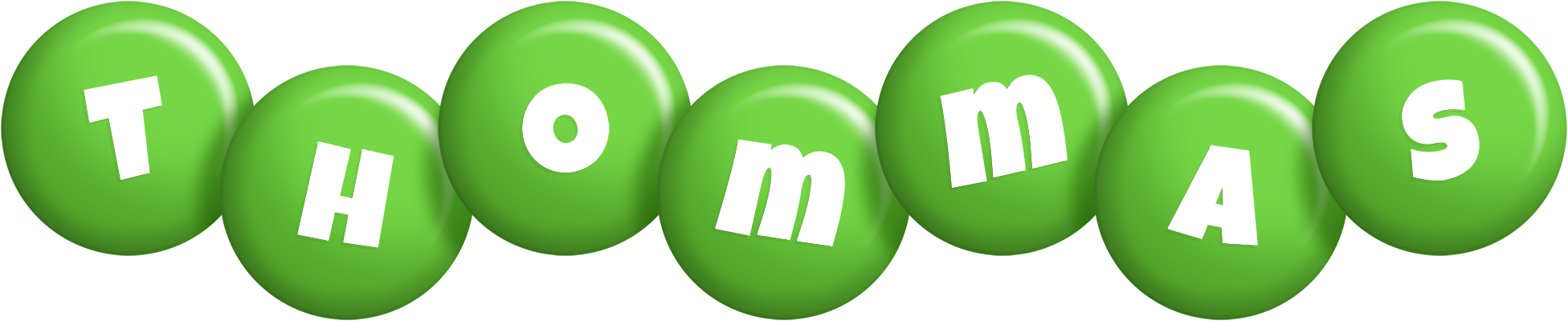 Thommas candy-green logo
