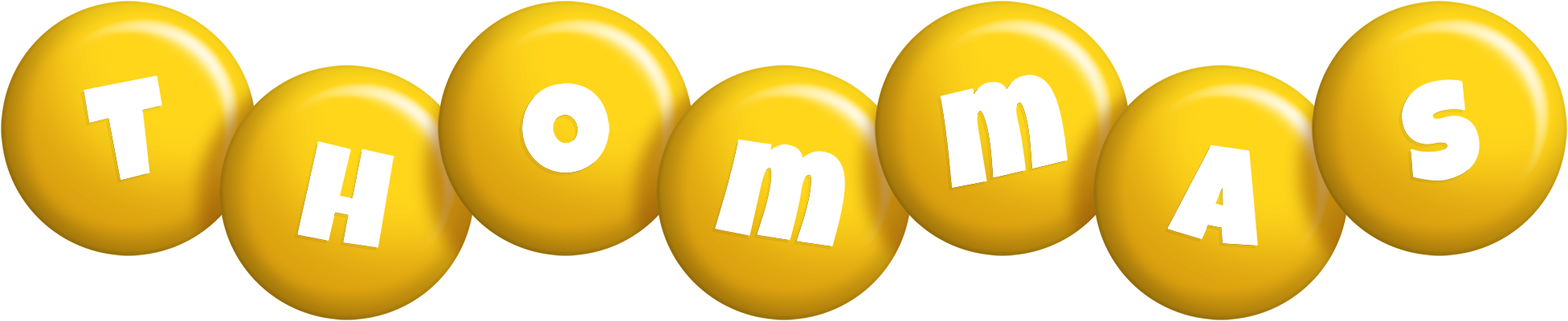 Thommas candy-yellow logo