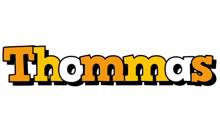 Thommas cartoon logo