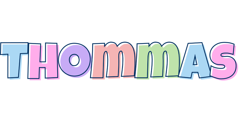 Thommas pastel logo
