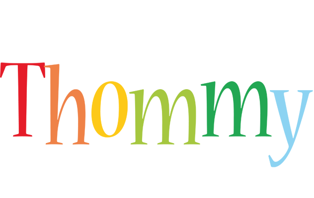 Thommy birthday logo