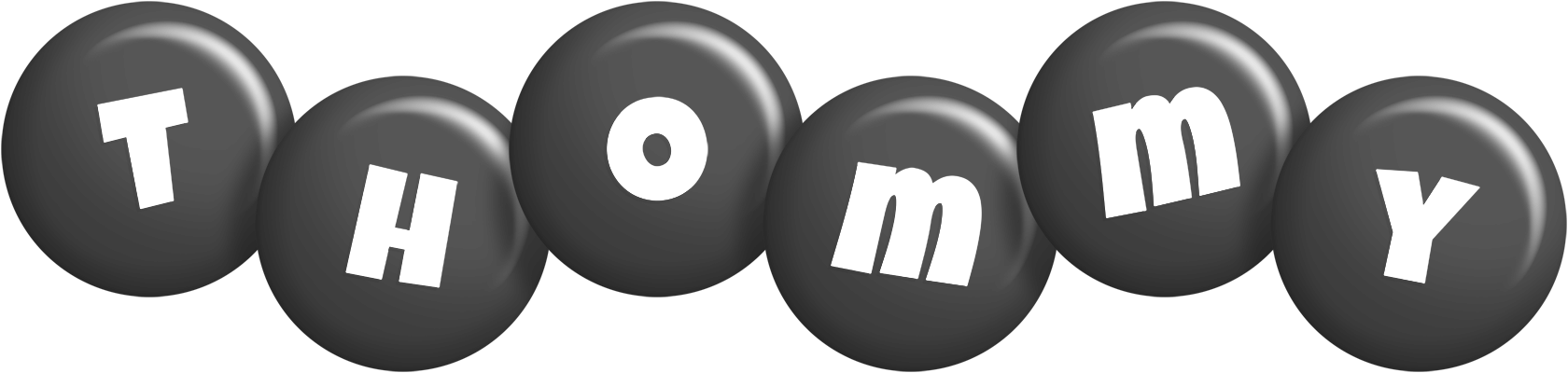 Thommy candy-black logo