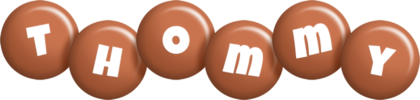 Thommy candy-brown logo