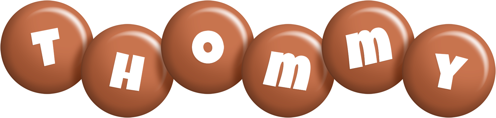 Thommy candy-brown logo