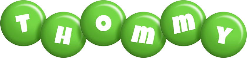 Thommy candy-green logo