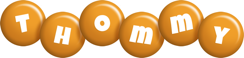 Thommy candy-orange logo