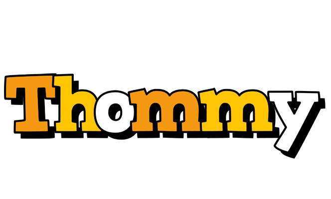 Thommy cartoon logo